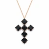 Diamond Sky Jewelry Pakabukas „Uni (Jet)“ su Swarovski® kristalais