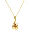 Diamond Sky Jewelry Pakabukas „Venus II (Golden Shadow)“ su Swarovski® kristalais