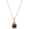 Diamond Sky Jewelry Pakabukas „Venus II (Gold Patina)“ su Swarovski® kristalais