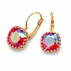 Diamond Sky Jewelry Papuošalų rinkinys moterims „Vintage V (Light Siam Shimmer)“ su Swarovski® kristalais