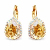 Diamond Sky Jewelry Papuošalų rinkinys moterims „Celestial Drop III (Golden Shadow)“ su Swarovski® kristalais