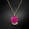 Diamond Sky Jewelry Papuošalų rinkinys moterims „Crete (Fuchsia)“ su Preciosa® kristalais