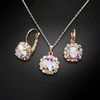 Diamond Sky Jewelry Papuošalų rinkinys moterims „Glory II (Aurora Borealis)“ su Swarovski® kristalais