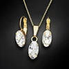 Diamond Sky Jewelry Papuošalų rinkinys moterims „Enigma“ su Swarovski® kristalais