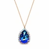 Diamond Sky Jewelry Papuošalų rinkinys moterims „Celestial Drop III (Bermuda Mėlyna)“ su Swarovski® kristalais