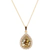 Diamond Sky Jewelry Papuošalų rinkinys moterims „Celestial Drop (Golden Shadow)“ su Swarovski® kristalais