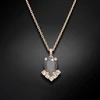 Diamond Sky Jewelry Papuošalų rinkinys moterims „Leonora II (Jet Hematite)“ su Preciosa® kristalais