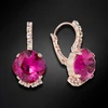 Diamond Sky Jewelry Papuošalų rinkinys moterims „Crete (Fuchsia)“ su Preciosa® kristalais