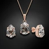 Diamond Sky Jewelry Papuošalų rinkinys moterims „Venus II (Sidabrinis Patina)“ su Swarovski® kristalais