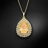 Diamond Sky Jewelry Papuošalų rinkinys moterims „Jasmine (Peach DeLite)“ su Swarovski® kristalais