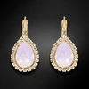 Diamond Sky Jewelry Papuošalų rinkinys moterims „Celestial Drop (Rose Vanduo Opal)“ su Swarovski® kristalais