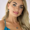 Diamond Sky Jewelry Papuošalų rinkinys moterims „Vintage IV (Bermuda Mėlyna)“ su Swarovski® kristalais