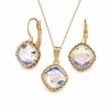 Diamond Sky Jewelry Papuošalų rinkinys moterims „Vintage IV (Aurora Borealis)“ su Swarovski® kristalais