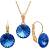 Diamond Sky Jewelry Papuošalų rinkinys moterims „Clarice II (Sapphire)“ su Swarovski® kristalais