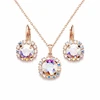 Diamond Sky Jewelry Papuošalų rinkinys moterims „Glory II (Aurora Borealis)“ su Swarovski® kristalais