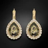 Diamond Sky Jewelry Papuošalų rinkinys moterims „Celestial Drop (Gold Patina)“ su Swarovski® kristalais