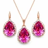 Diamond Sky Jewelry Papuošalų rinkinys moterims „Celestial Drop III (Rose)“ su Swarovski® kristalais