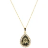 Diamond Sky Jewelry Papuošalų rinkinys moterims „Celestial Drop (Gold Patina)“ su Swarovski® kristalais