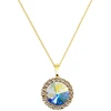 Diamond Sky Jewelry Papuošalų rinkinys moterims „Clarice (Aurora Borealis)“ su Swarovski® kristalais