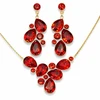 Diamond Sky Jewelry Papuošalų rinkinys moterims „Fillory Magic (Light Siam)“ su Preciosa® kristalais