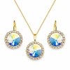 Diamond Sky Jewelry Papuošalų rinkinys moterims „Clarice (Aurora Borealis)“ su Swarovski® kristalais