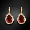 Diamond Sky Jewelry Papuošalų rinkinys moterims „Celestial Drop (Siam)“ su Swarovski® kristalais