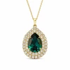 Diamond Sky Jewelry Papuošalų rinkinys moterims „Jasmine (Emerald)“ su Swarovski® kristalais