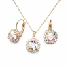 Diamond Sky Jewelry Papuošalų rinkinys moterims „Glory II (Aurora Borealis)“ su Swarovski® kristalais