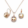 Diamond Sky Jewelry Papuošalų rinkinys moterims „Glory II (Rose Gold)“ su Swarovski® kristalais