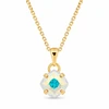 Diamond Sky Jewelry Papuošalų rinkinys moterims „Magical Square (Aurora Borealis)“ su Swarovski® kristalais