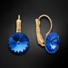Diamond Sky Jewelry Papuošalų rinkinys moterims „Clarice II (Sapphire)“ su Swarovski® kristalais