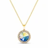 Diamond Sky Jewelry Papuošalų rinkinys moterims „Clarice (Aurora Borealis)“ su Swarovski® kristalais