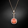 Diamond Sky Jewelry Papuošalų rinkinys moterims „Clarice VII (Light Coral)“ su Swarovski® kristalais