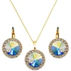 Diamond Sky Jewelry Papuošalų rinkinys moterims „Clarice (Aurora Borealis)“ su Swarovski® kristalais