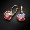 Diamond Sky Jewelry Papuošalų rinkinys moterims „Vintage V (Light Siam Shimmer)“ su Swarovski® kristalais