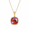 Diamond Sky Jewelry Papuošalų rinkinys moterims „Vintage V (Light Siam Shimmer)“ su Swarovski® kristalais