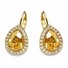 Diamond Sky Jewelry Papuošalų rinkinys moterims „Celestial Drop (Golden Shadow)“ su Swarovski® kristalais