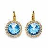 Diamond Sky Jewelry Papuošalų rinkinys moterims „Clarice (Aquamarine Mėlyna)“ su Swarovski® kristalais