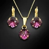 Diamond Sky Jewelry Papuošalų rinkinys moterims „Mystic (Amethyst)“ su Swarovski® kristalais
