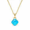 Diamond Sky Jewelry Papuošalų rinkinys moterims „Magical Square (Electric Mėlyna Ignite)“ su Swarovski® kristalais