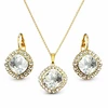 Diamond Sky Jewelry Papuošalų rinkinys moterims „Glare III“ su Swarovski® kristalais