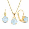Diamond Sky Jewelry Papuošalų rinkinys moterims „Magical Square (Sky Ignite)“ su Swarovski® kristalais