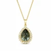 Diamond Sky Jewelry Papuošalų rinkinys moterims „Celestial Drop (Sidabrinis Night)“ su Swarovski® kristalais