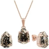 Diamond Sky Jewelry Papuošalų rinkinys moterims „Venus II (Gold Patina)“ su Swarovski® kristalais