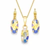Diamond Sky Jewelry Papuošalų rinkinys moterims „Enigma (Aurora Borealis)“ su Swarovski® kristalais