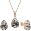 Diamond Sky Jewelry Papuošalų rinkinys moterims „Venus II (Sidabrinis Patina)“ su Swarovski® kristalais