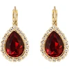 Diamond Sky Jewelry Papuošalų rinkinys moterims „Celestial Drop (Siam)“ su Swarovski® kristalais
