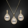 Diamond Sky Jewelry Papuošalų rinkinys moterims „Celestial Drop“ su Swarovski® kristalais