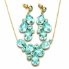 Diamond Sky Jewelry Papuošalų rinkinys moterims „Fillory Magic (Aqua Bohemica)“ su Preciosa® kristalais