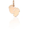 Diamond Sky Jewelry Auksinis pakabukas „Footprints XI“